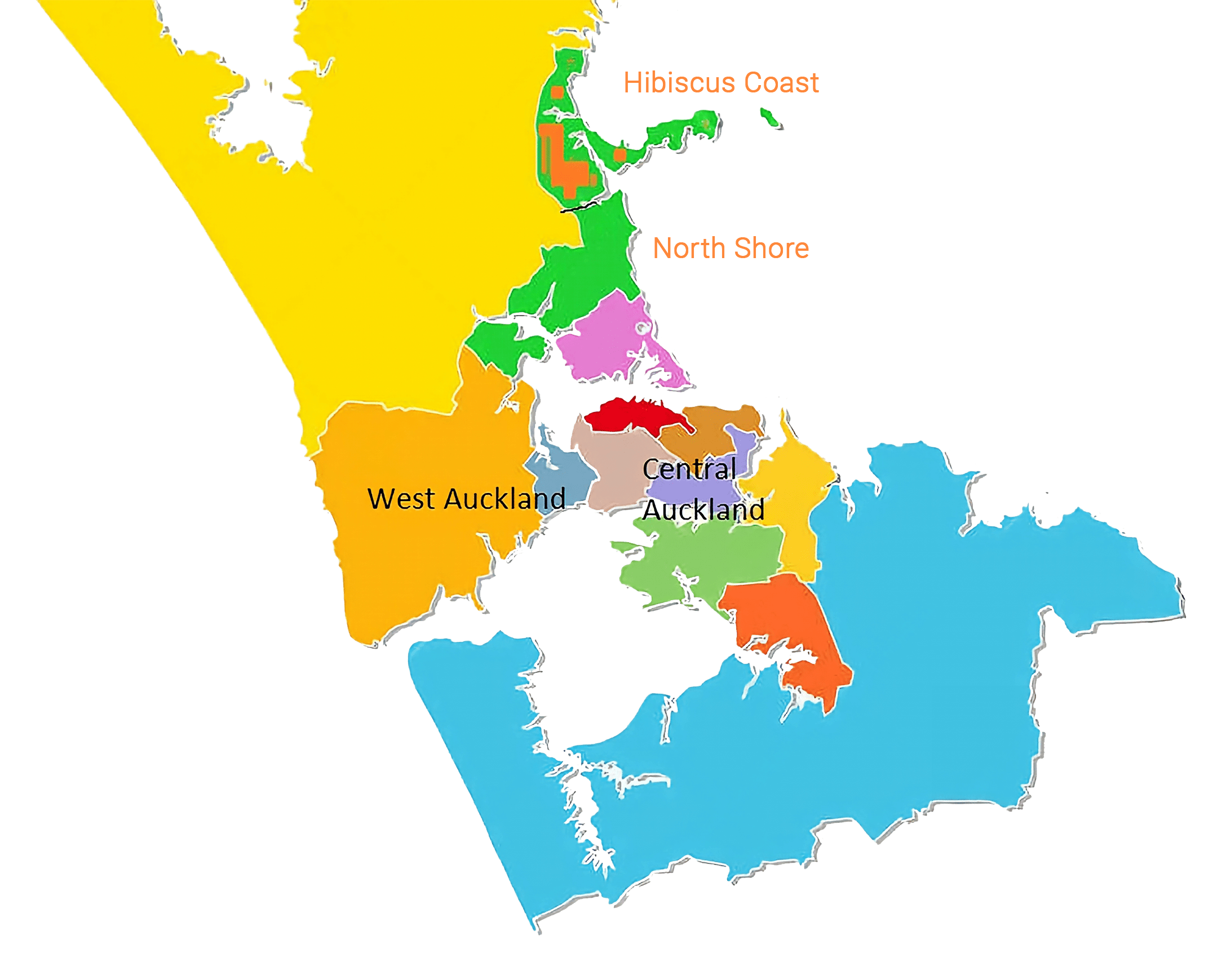 Auckland Map