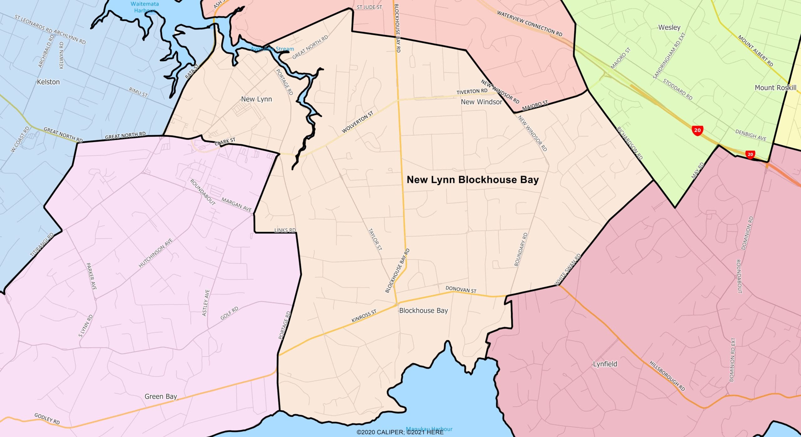 New Lynn Blockhouse Bay