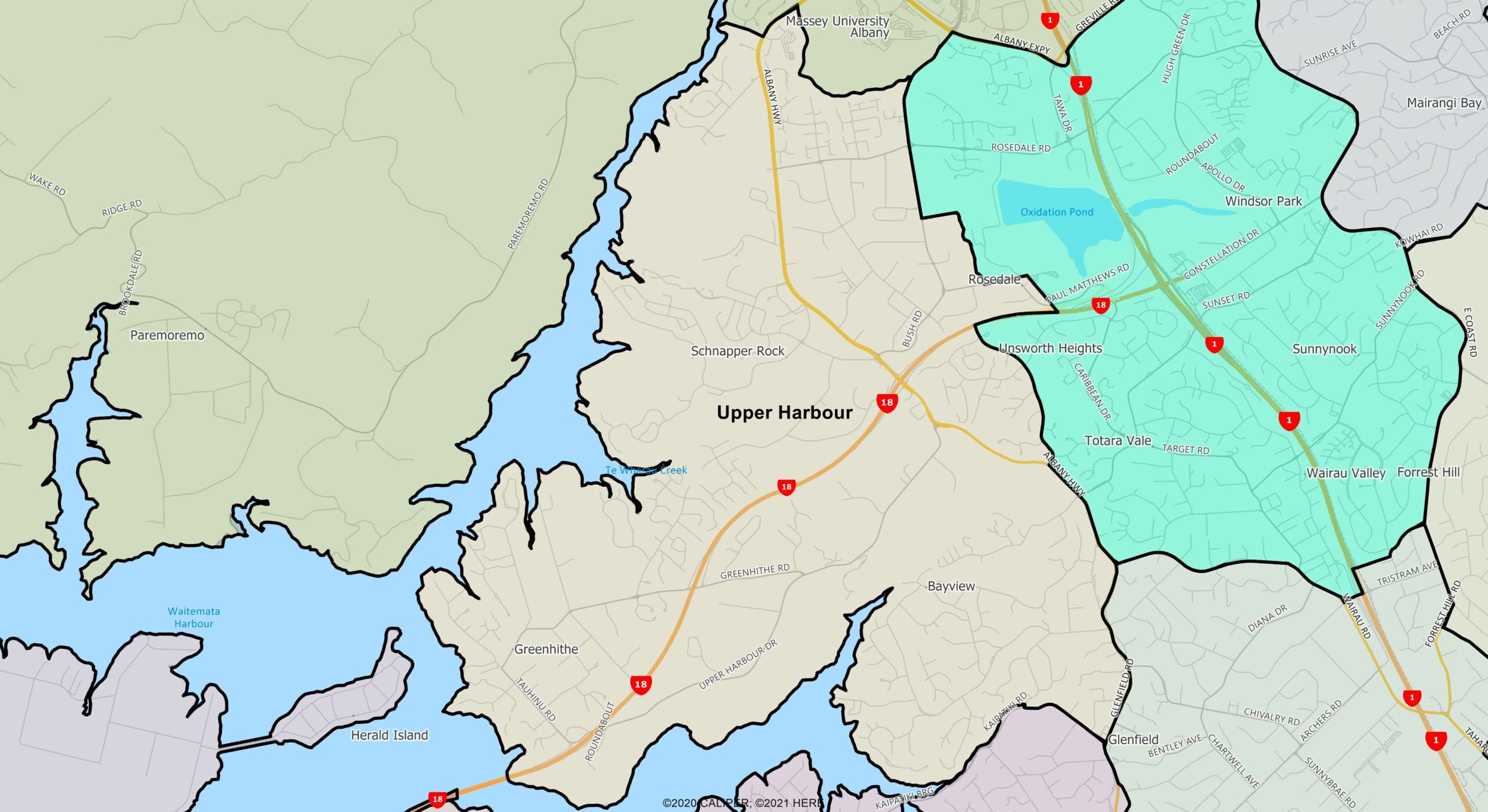 The appeal of Upper Harbour